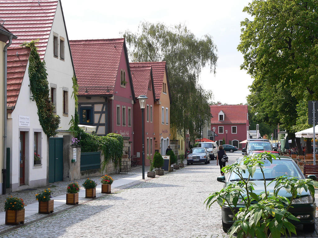 Ferienwohnung Am Elberadweg Dresda Esterno foto