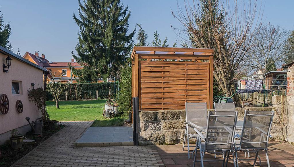 Ferienwohnung Am Elberadweg Dresda Esterno foto