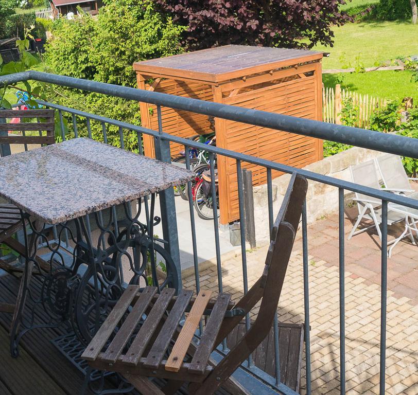Ferienwohnung Am Elberadweg Dresda Camera foto